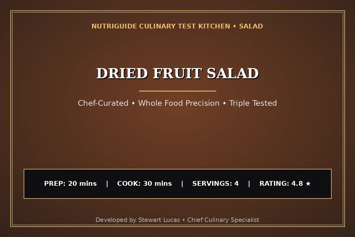 Dried Fruit Salad