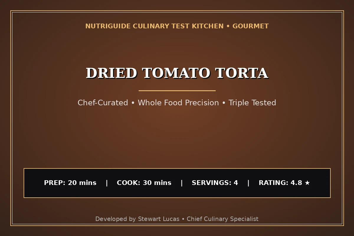 Dried Tomato Torta