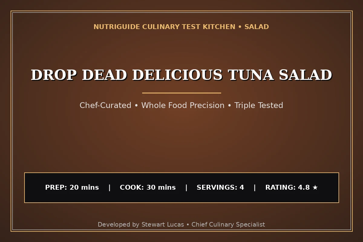 Drop Dead Delicious Tuna Salad