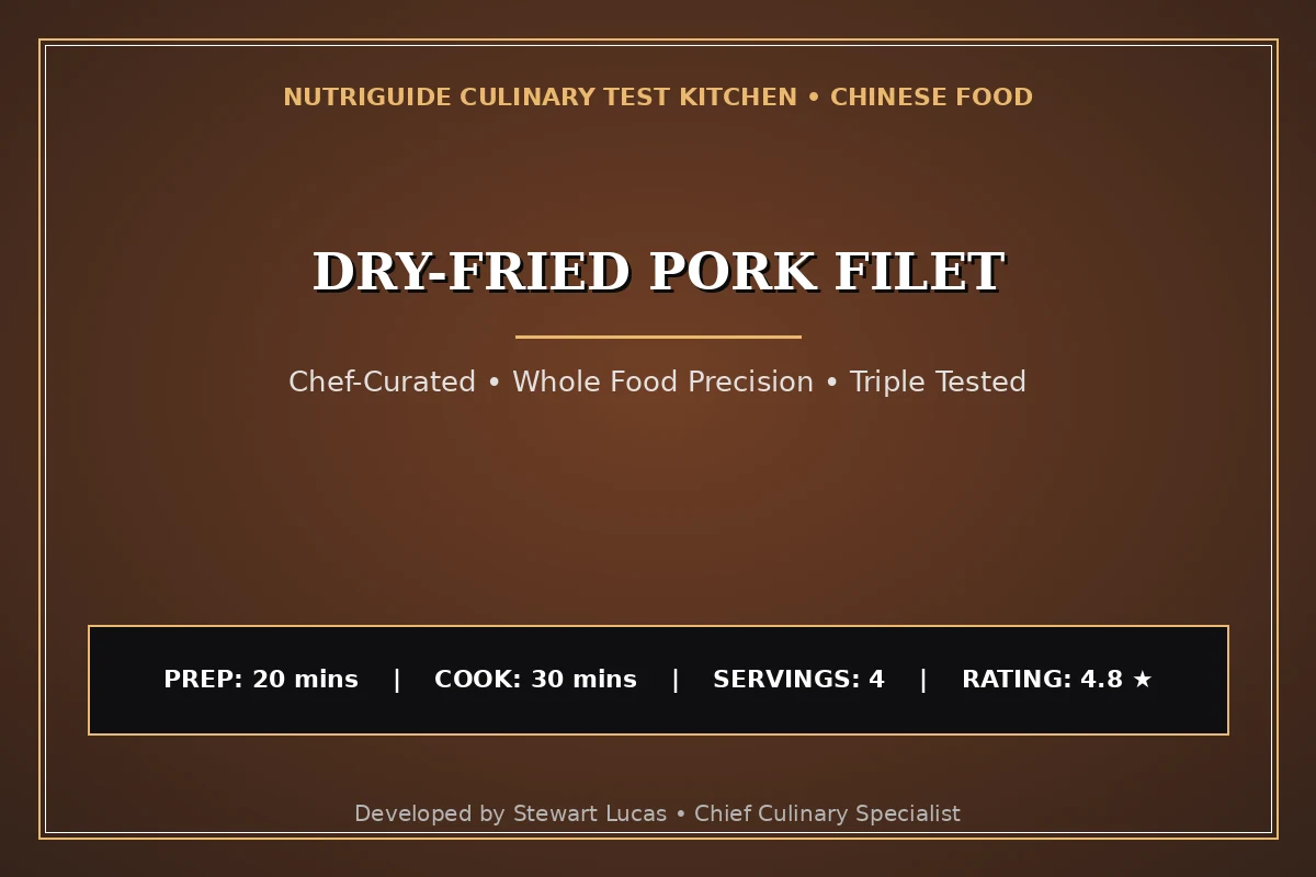 Dry-Fried Pork Filet
