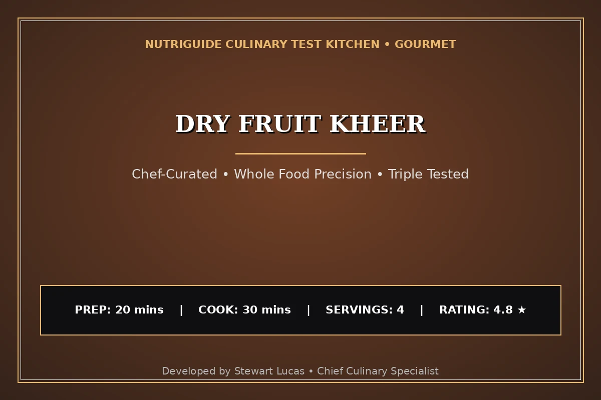 Dry Fruit Kheer