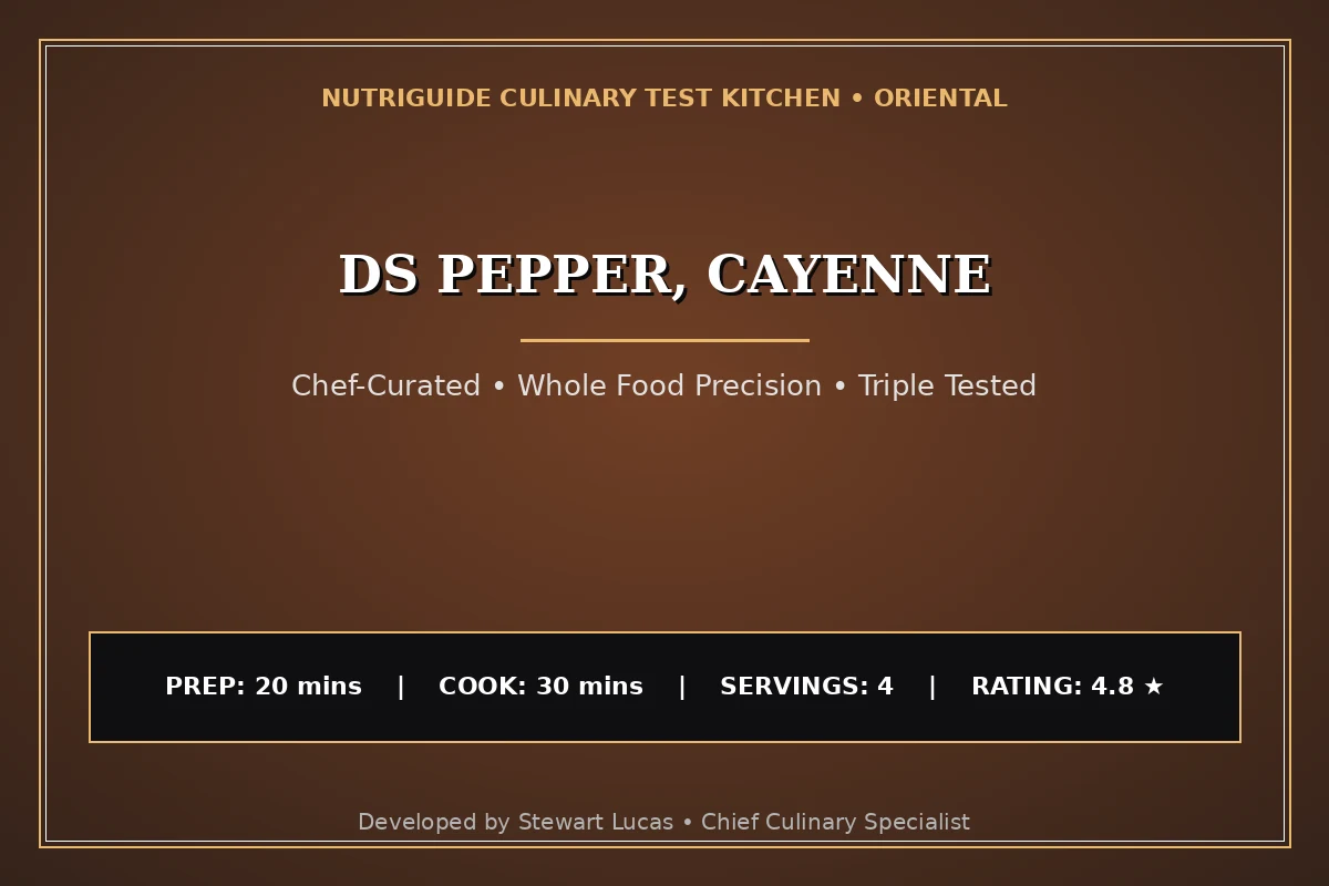 Ds Pepper, Cayenne