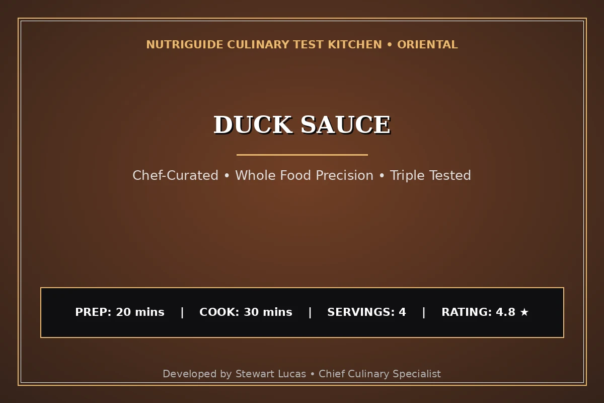Duck Sauce