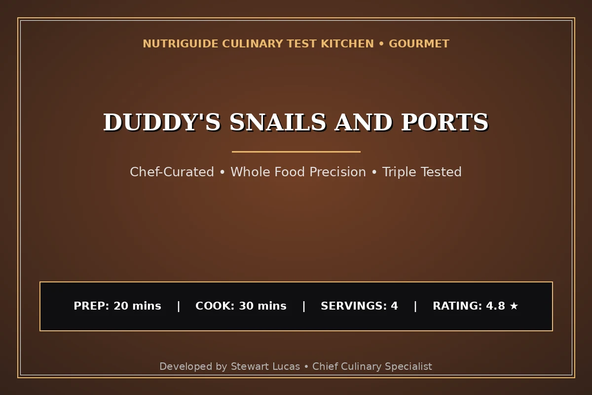 Duddy'S Snails And Ports