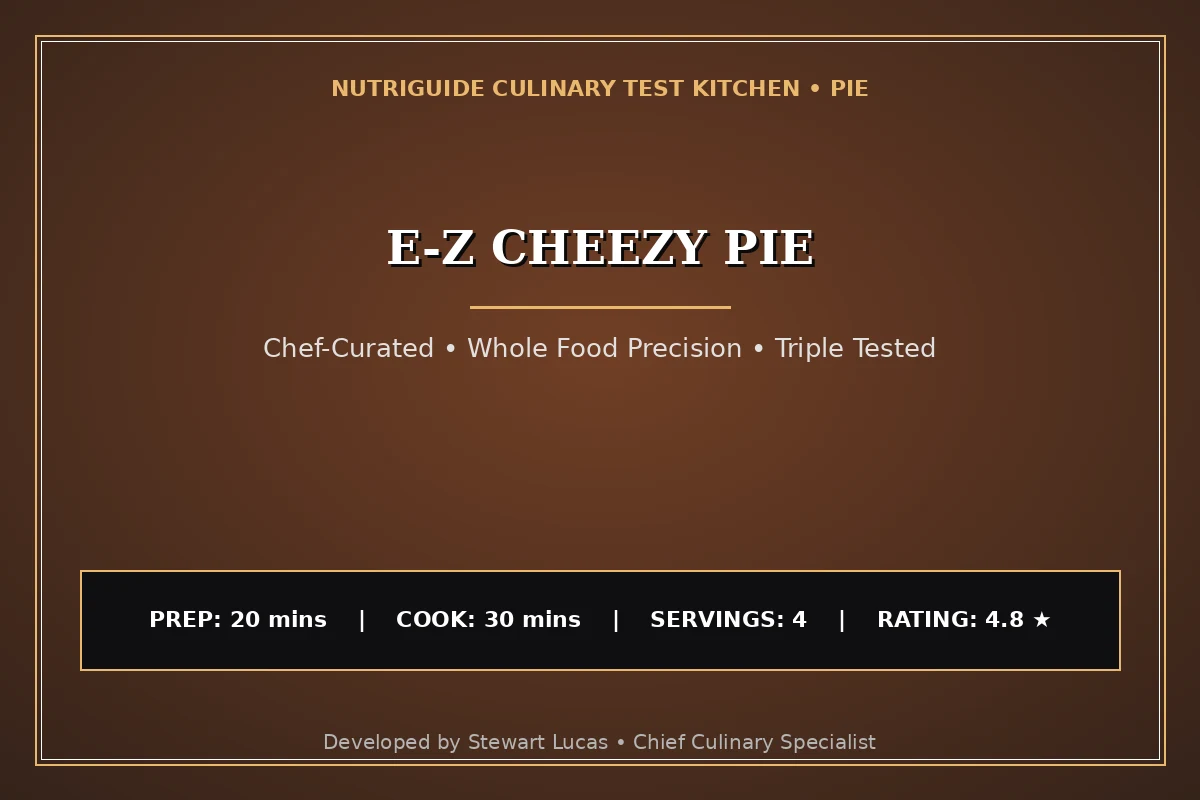 E-Z Cheezy Pie