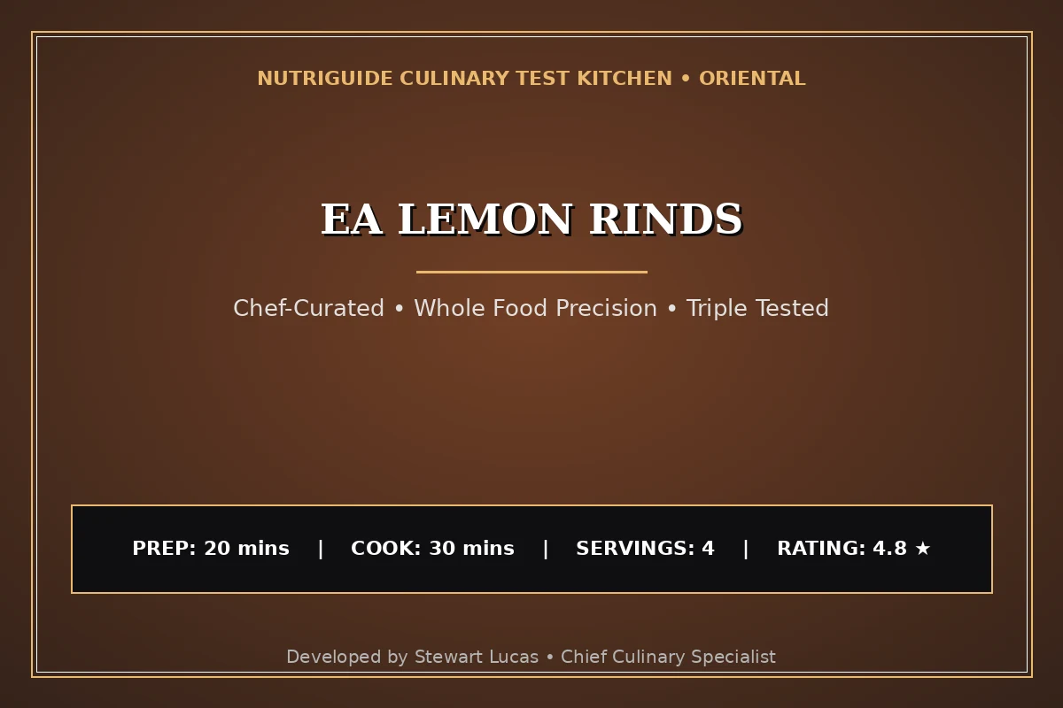 Ea Lemon Rinds