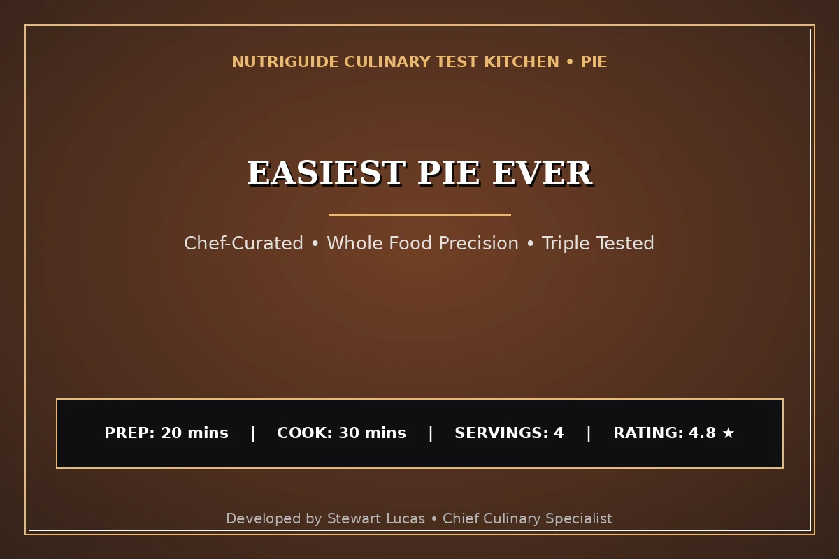 Easiest Pie Ever