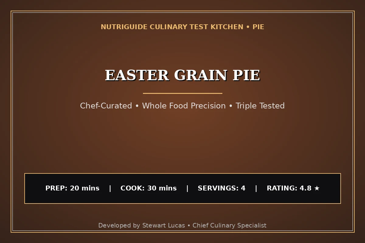 Easter Grain Pie