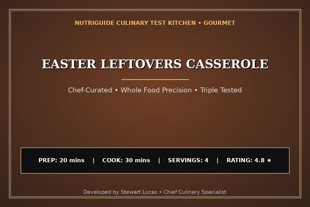 Easter Leftovers Casserole