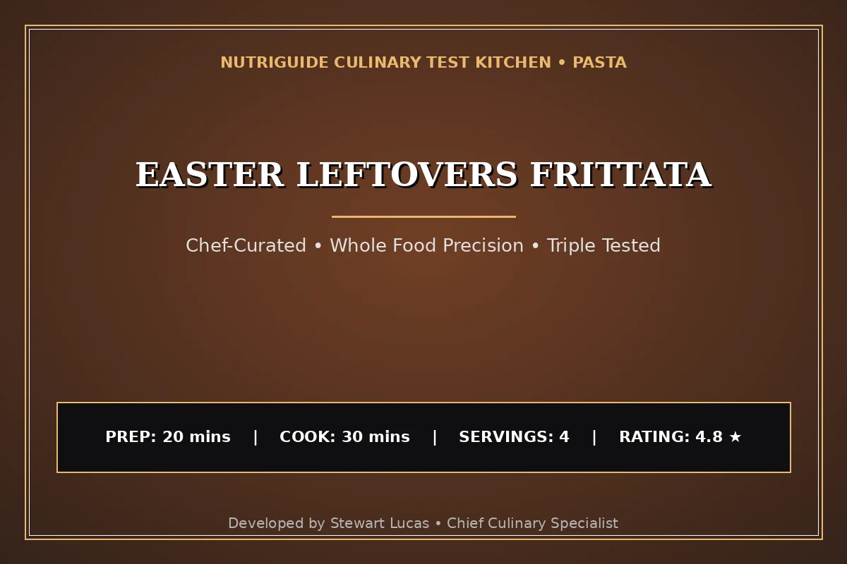 Easter Leftovers Frittata