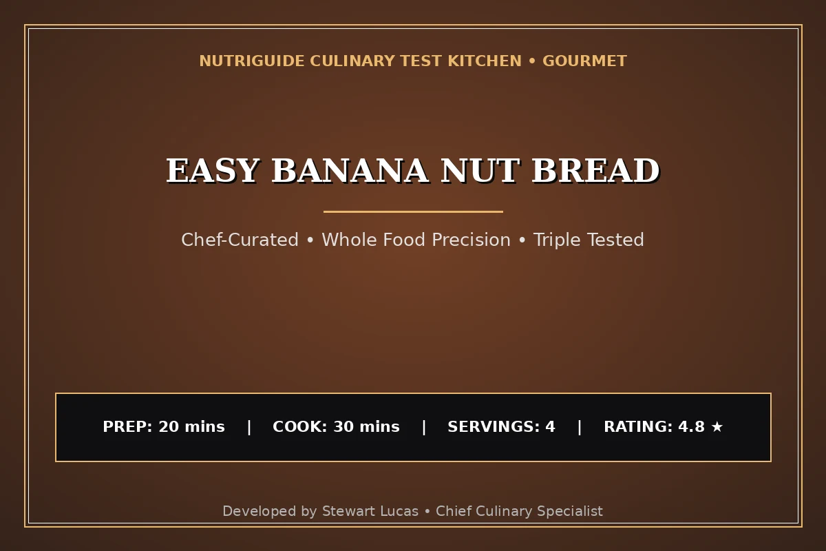 Easy Banana Nut Bread