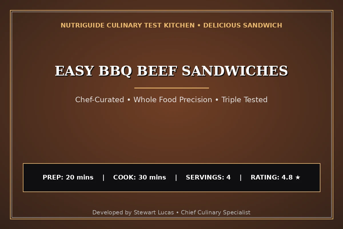 Easy Bbq Beef Sandwiches