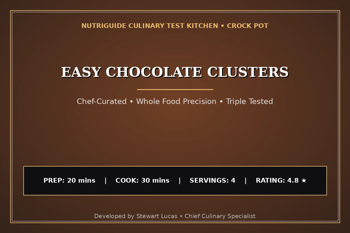 Easy Chocolate Clusters