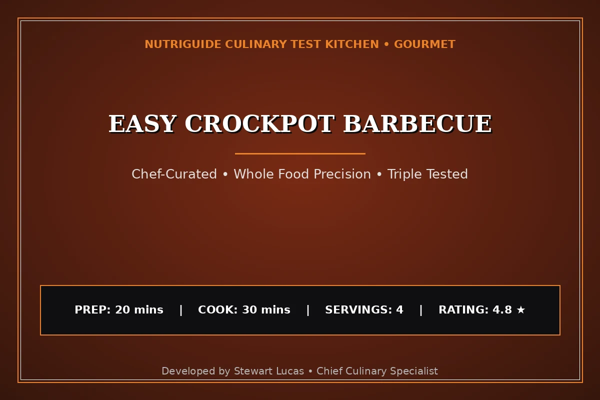 Easy Crockpot Barbecue