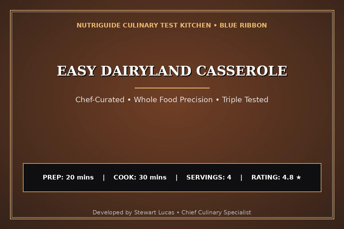 Easy Dairyland Casserole
