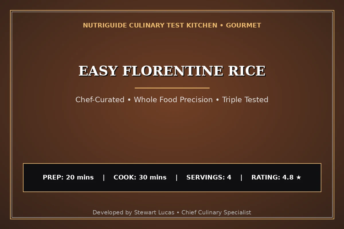 Easy Florentine Rice