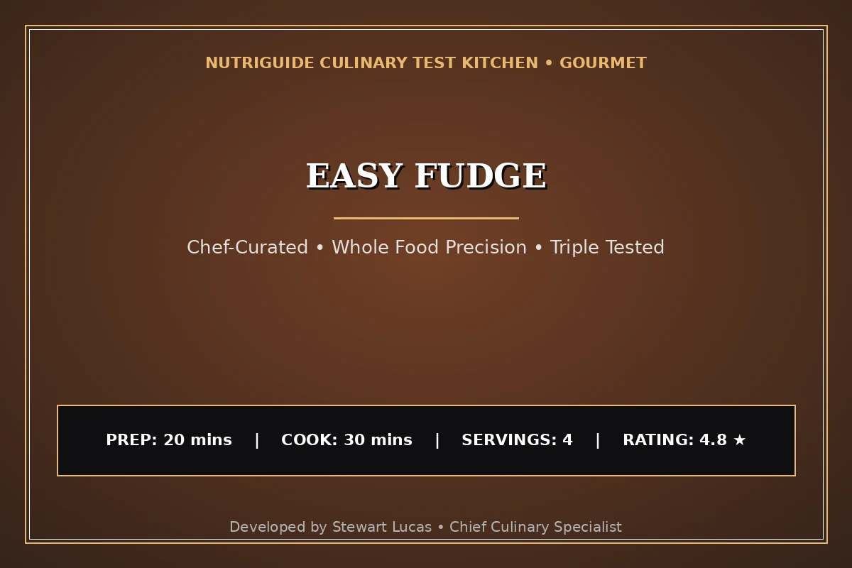 Easy Fudge