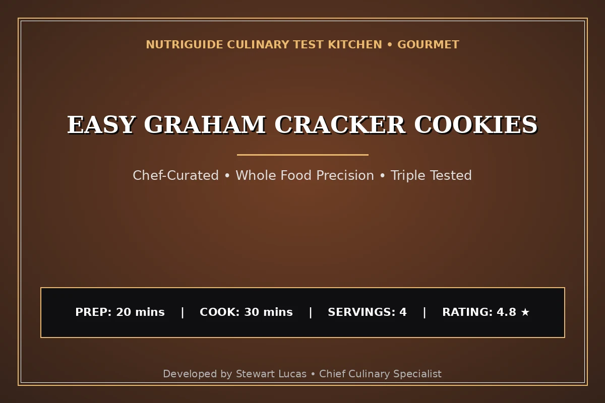 Easy Graham Cracker Cookies