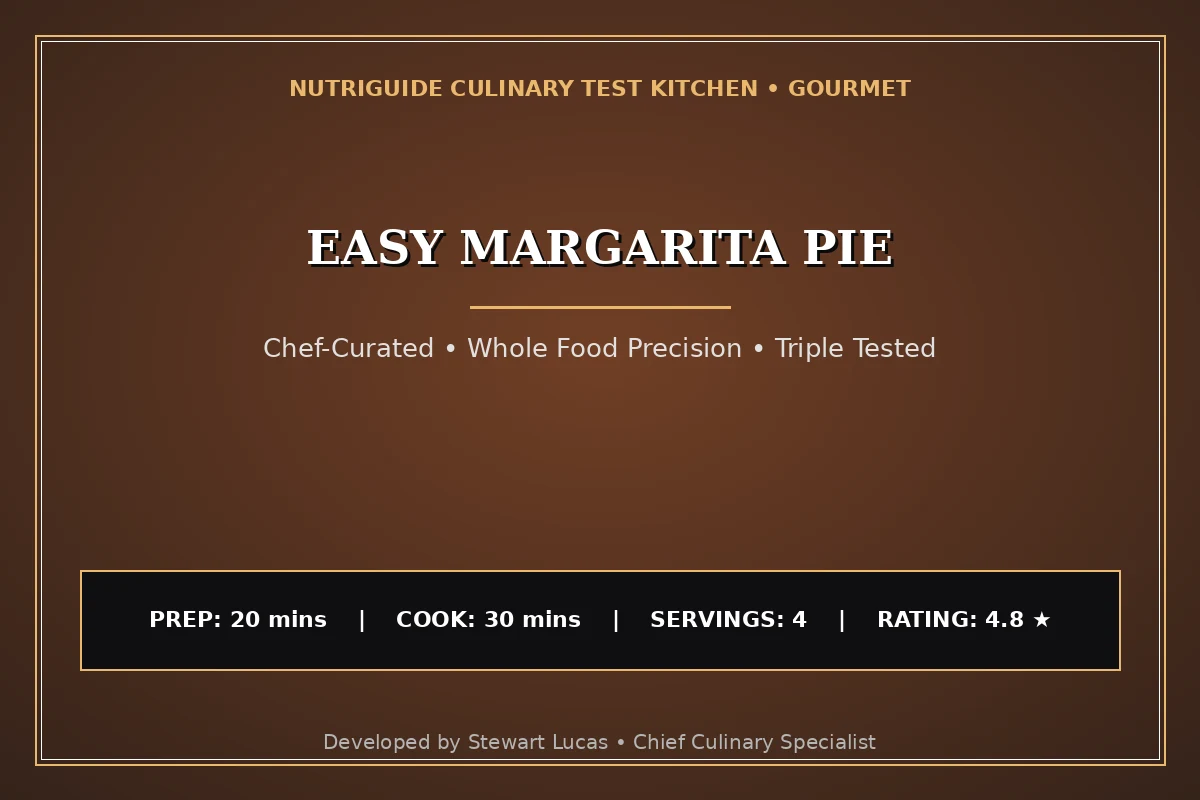 Easy Margarita Pie