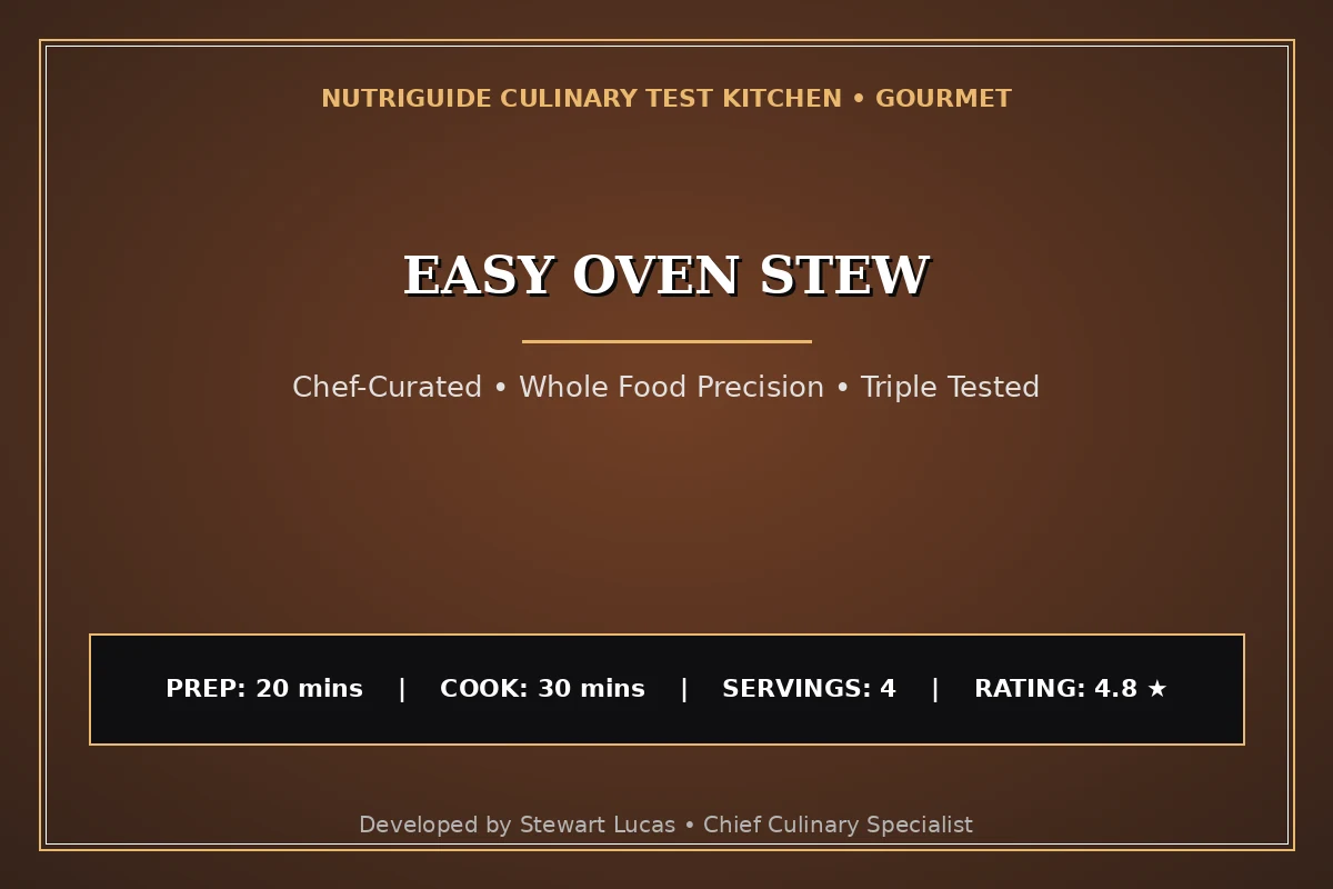 Easy Oven Stew