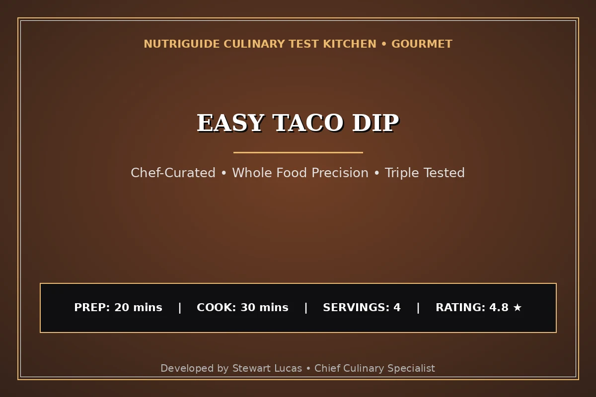 Easy Taco Dip
