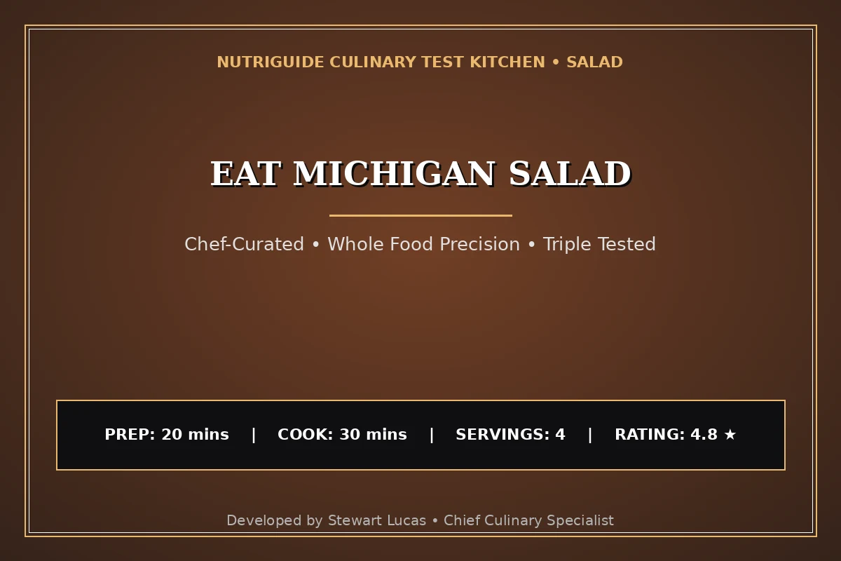 Eat Michigan Salad