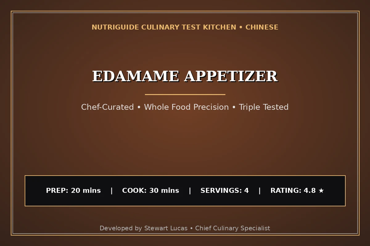 Edamame Appetizer
