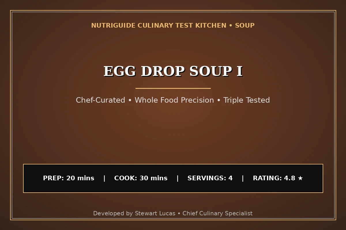 Egg Drop Soup I