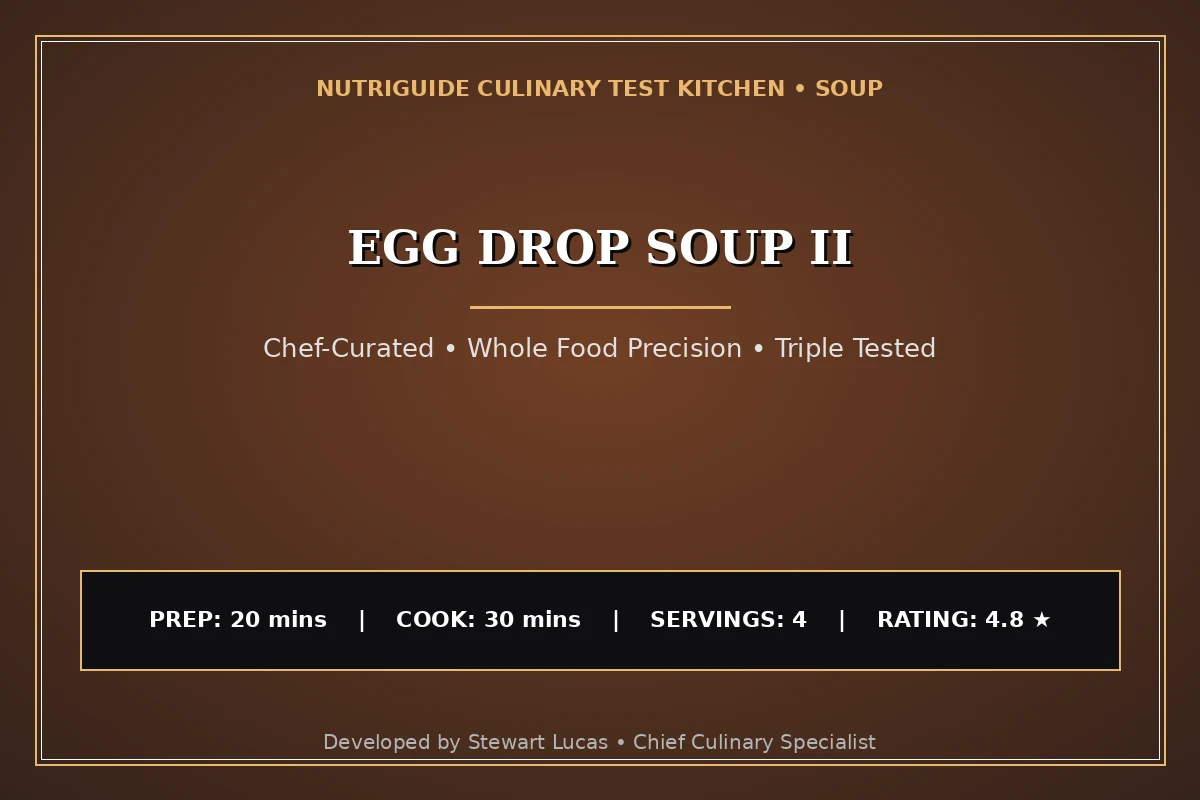 Egg Drop Soup Ii