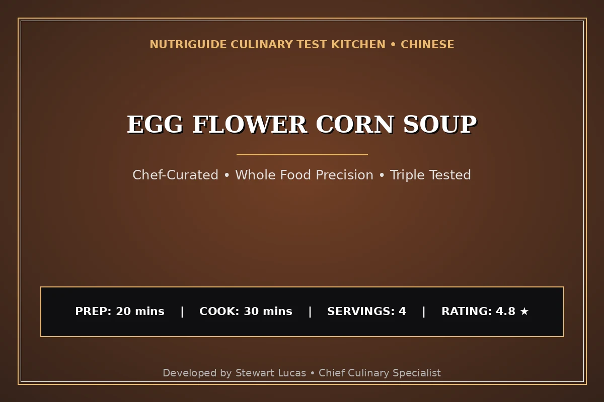Egg Flower Corn Soup
