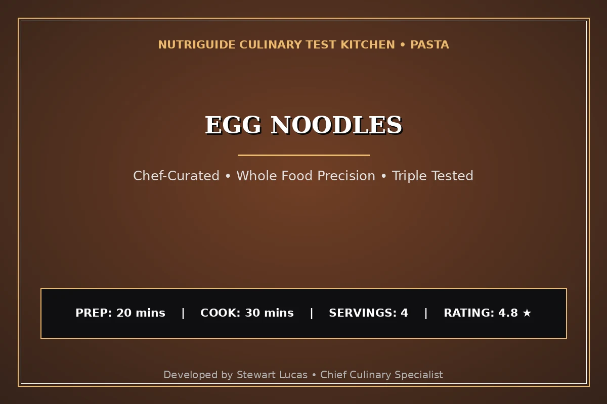 Egg Noodles