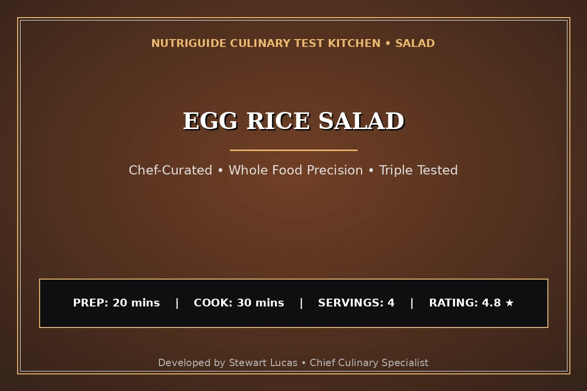 Egg Rice Salad