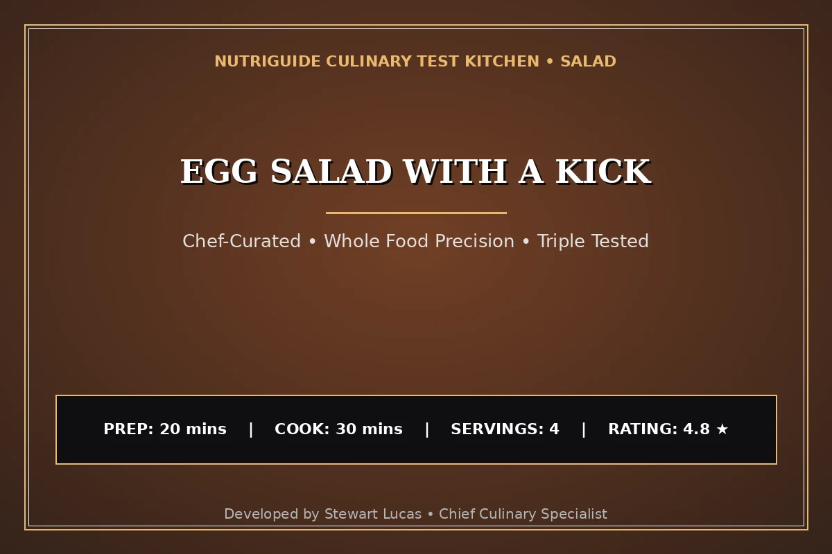 Egg Salad With A Kick