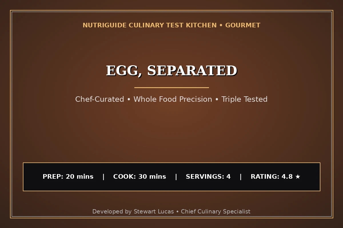 Egg, Separated