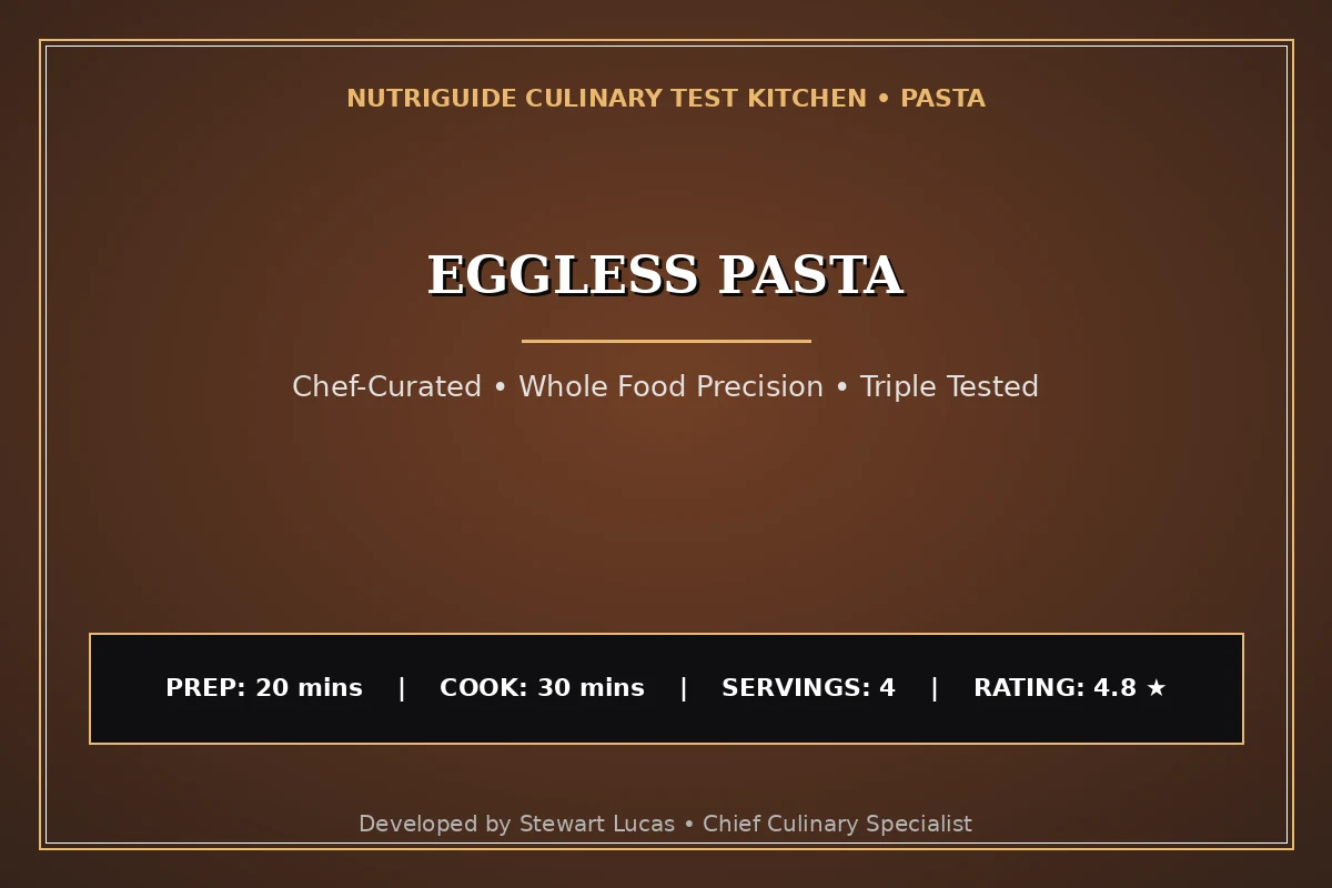 Eggless Pasta