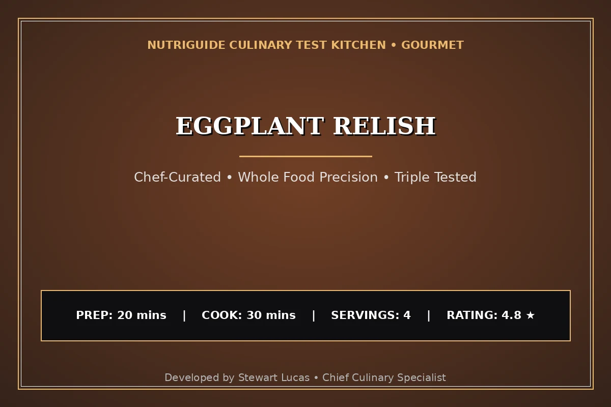 Eggplant Relish