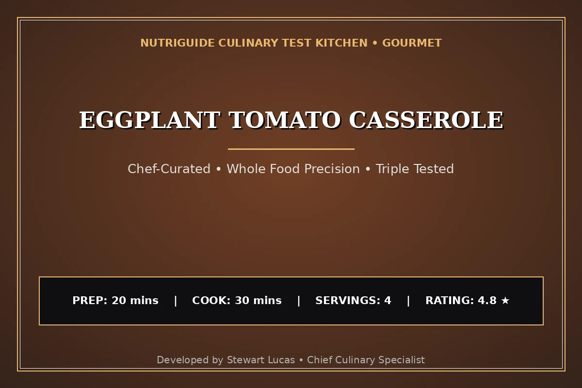 Eggplant Tomato Casserole