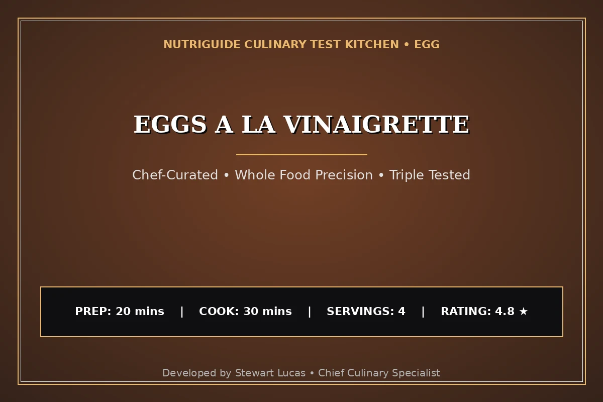 Eggs A La Vinaigrette