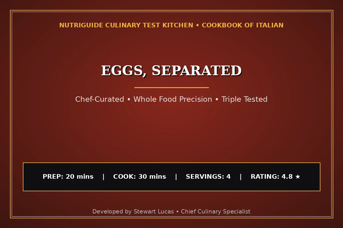 Eggs, Separated