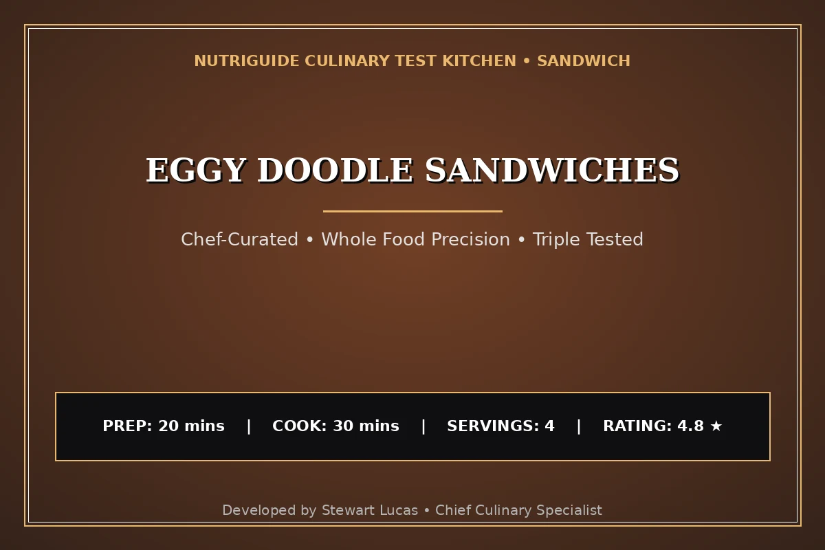 Eggy Doodle Sandwiches