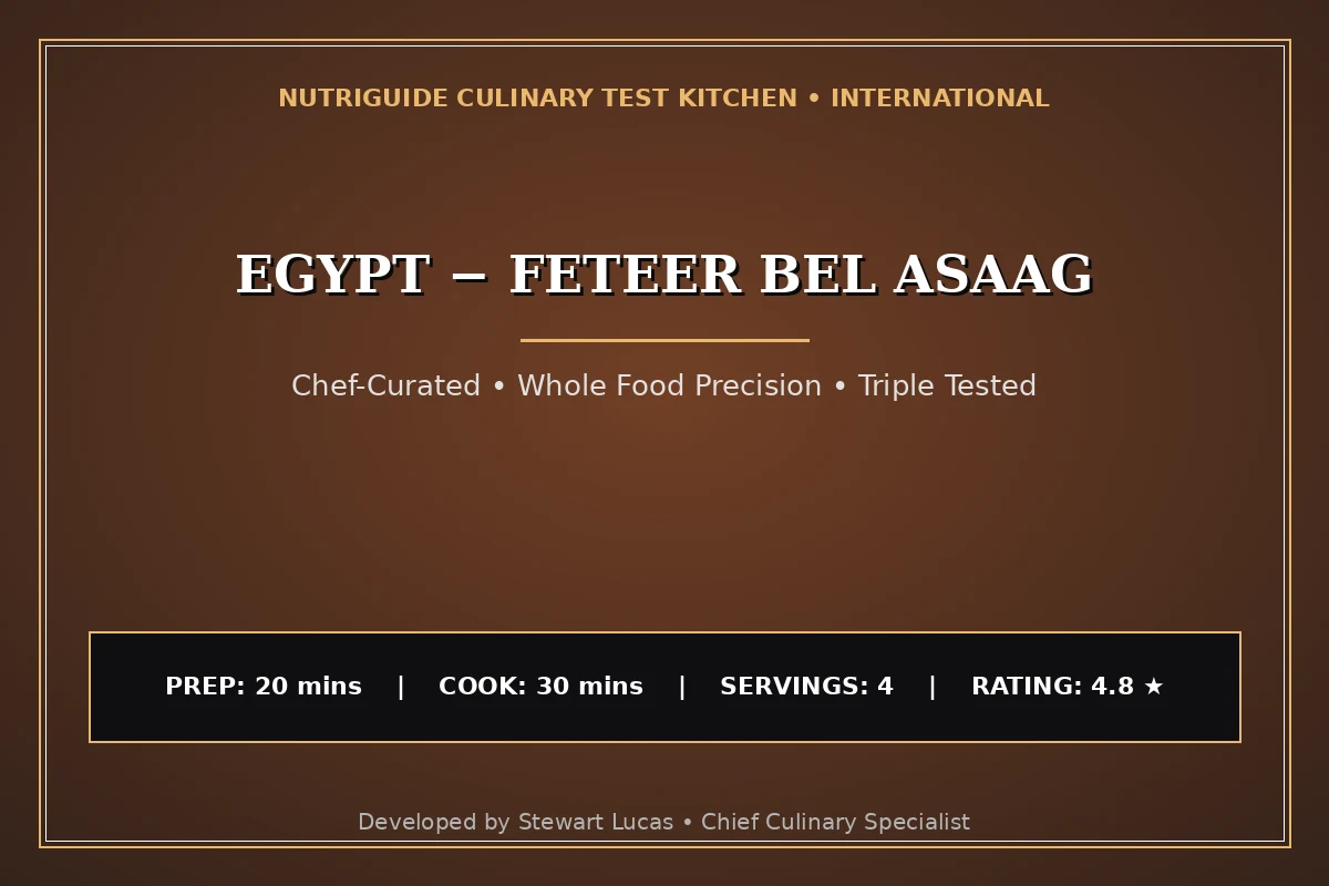 Egypt − Feteer Bel Asaag