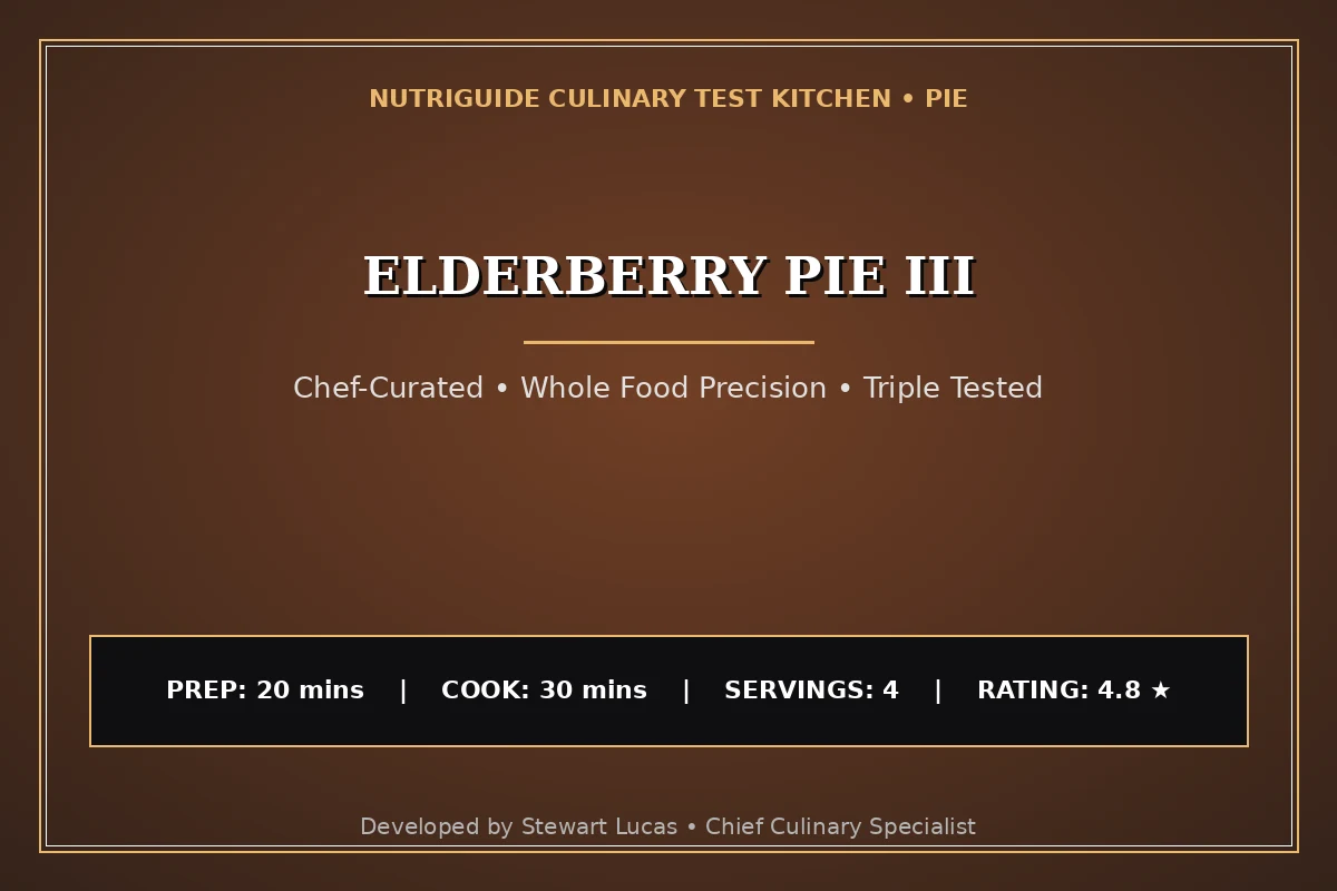Elderberry Pie Iii