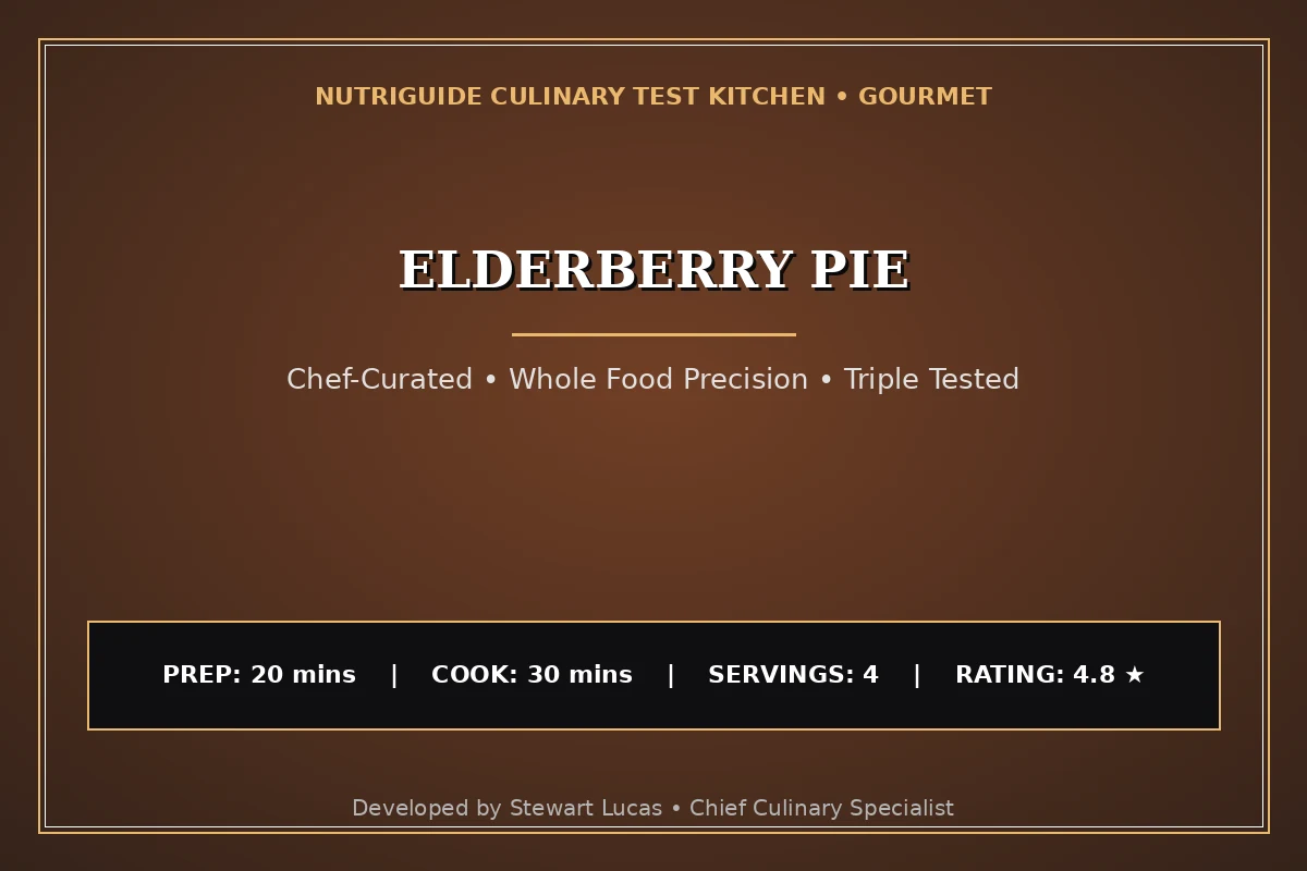 Elderberry Pie