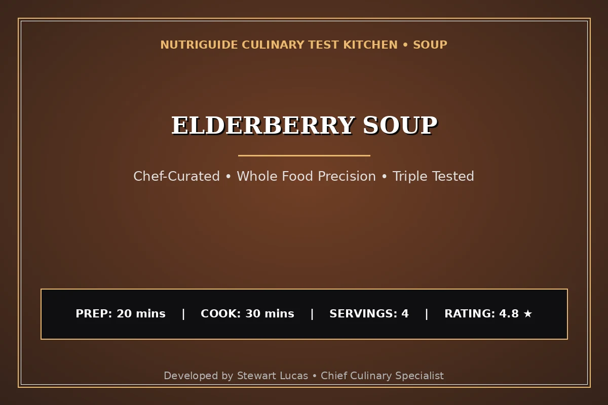 Elderberry Soup
