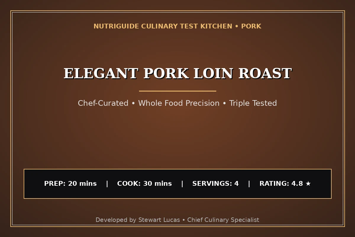 Elegant Pork Loin Roast