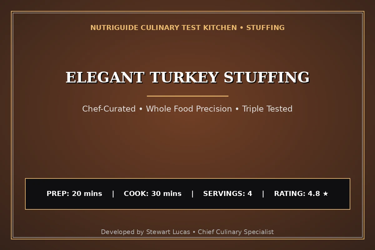 Elegant Turkey Stuffing