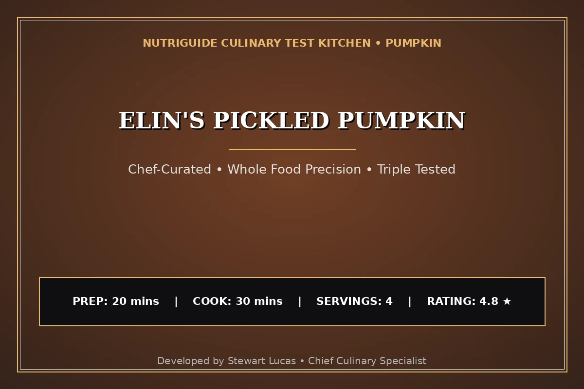 Elin'S Pickled Pumpkin