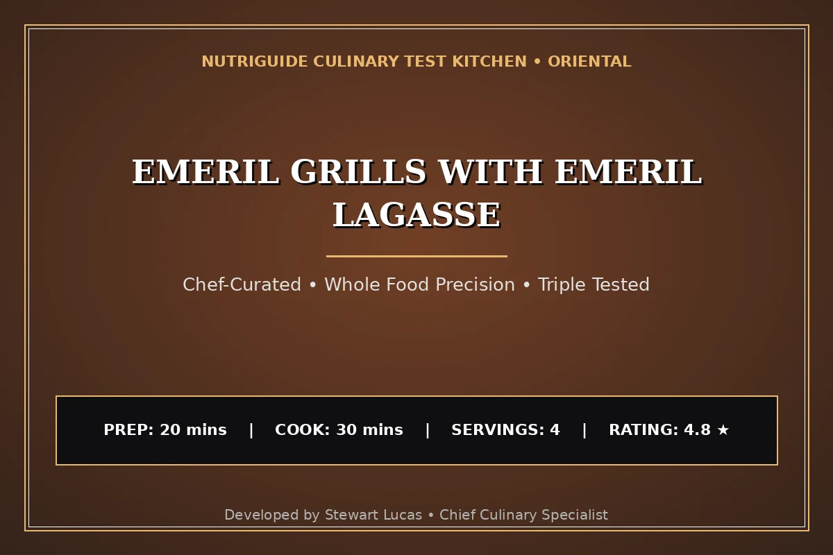 Emeril Grills With Emeril Lagasse