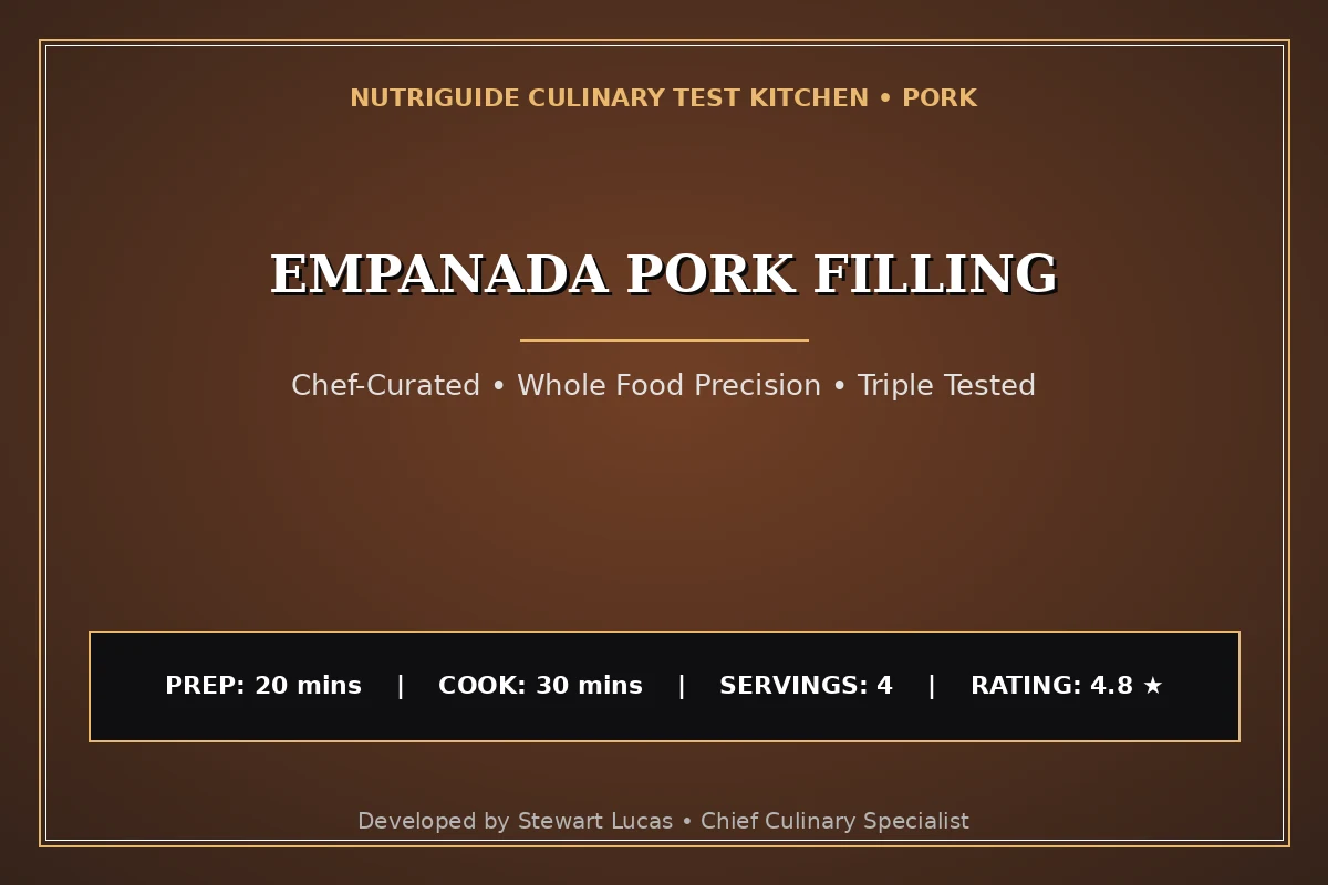 Empanada Pork Filling