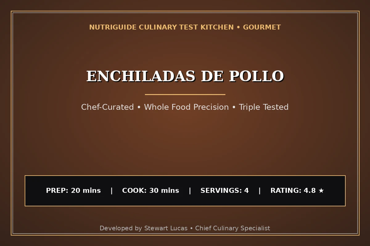 Enchiladas De Pollo